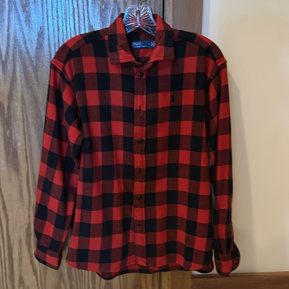 Classic Buffalo Check flannel shirt